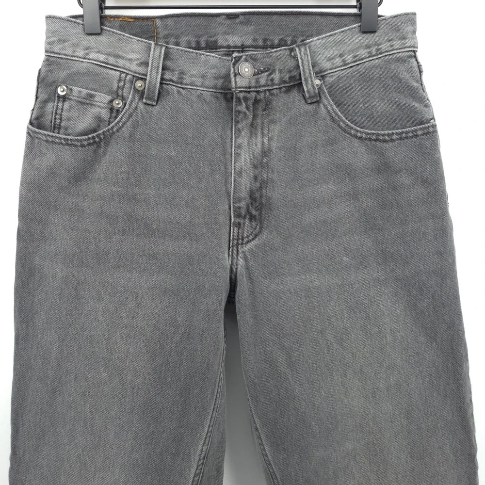 Levi's Mens Jeans 550‎ '92 W30 L30 Gray Relaxed Tapered Denim